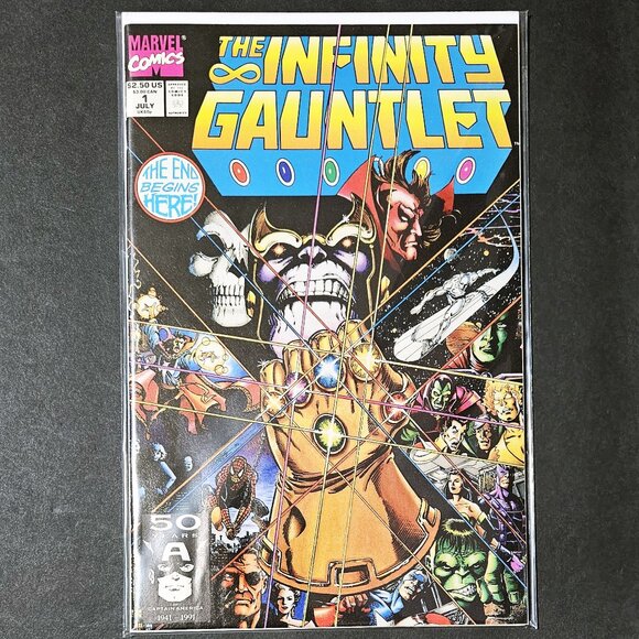 Infinity Gauntlet #1 Vol. 1 (1991) - Picture 1 of 4